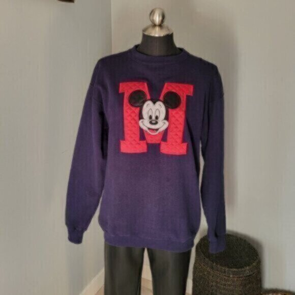 VINTAGE 90s Mickey Mouse  Disney Originals Sweatshirt - Picture 8 of 13